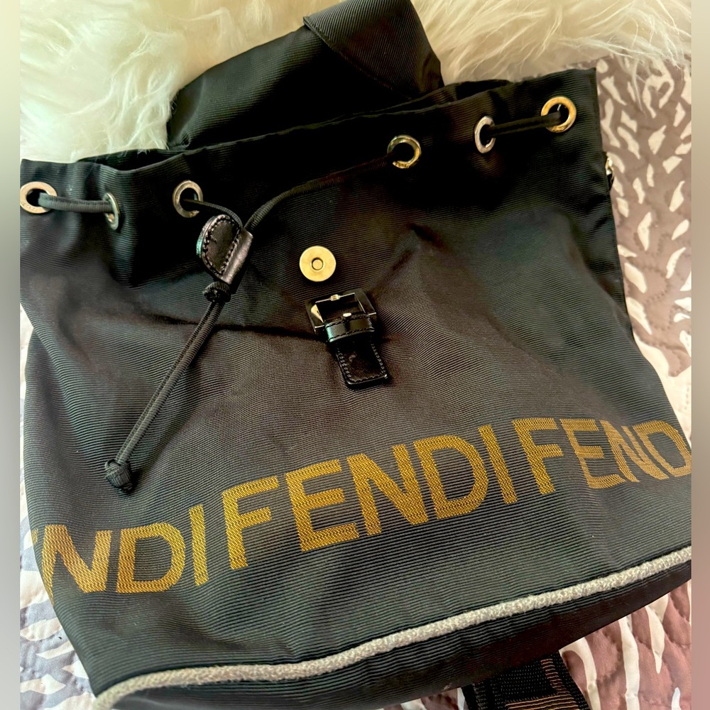 Fendi Rucksack Nylon Backpack